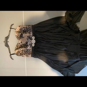 PERFECT CONDITION beaded homecoming dress